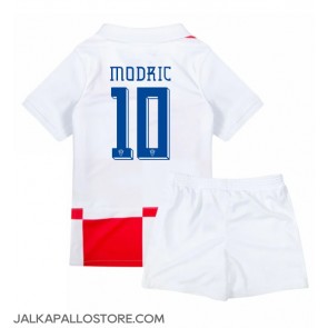 Kroatia Luka Modric #10 Kotipaita Lapsille EM-Kisat 2024 Lyhythihainen (+ shortsit)